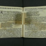 Beschreibung des Schauessens beim Kaiserbankett 1711, fol. 1v u. 2r, gedruck von Maria Susanna Becker(in) in Frankfurt (c) historisches museum frankfurt