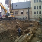historisches museum frankfurt – Baugrube