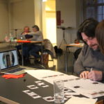 Stadtlaboranten/innen prepare their editind concept at editing workshop
