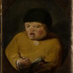 Gemälde von einem kleinen Jungen