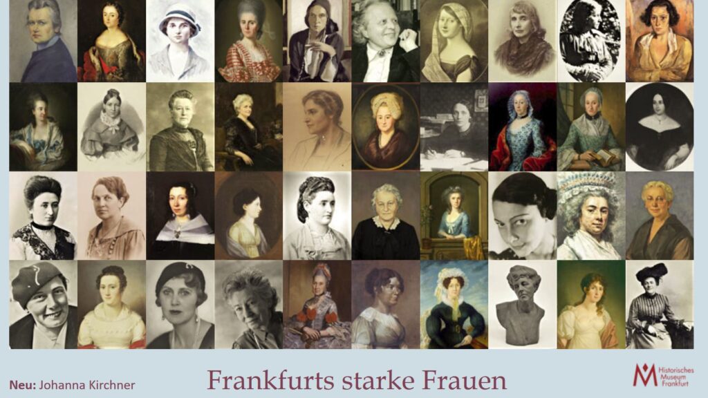 Screenshot der Website Frankfurter Frauenzimmer