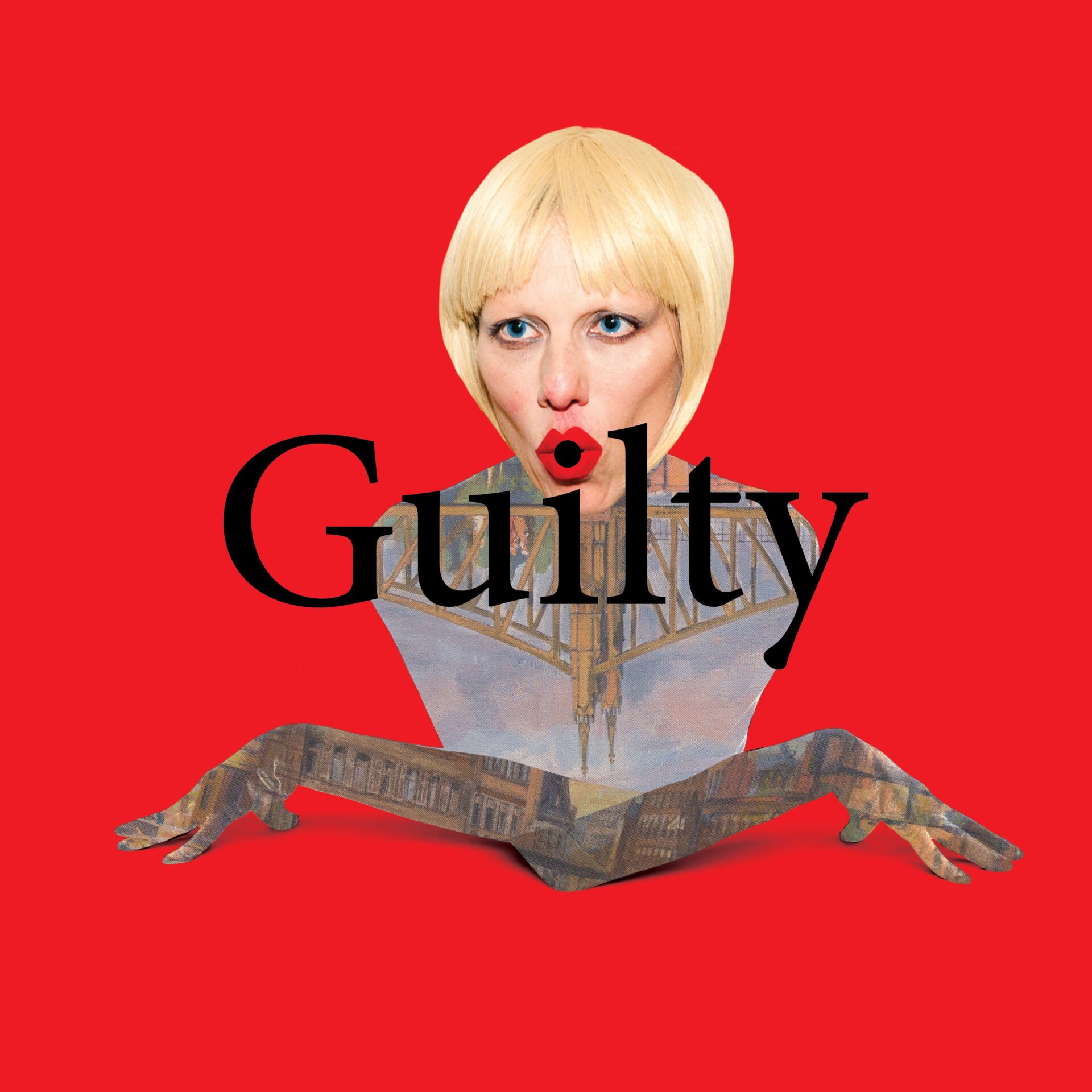 Logo der Performance "Guilty Pleasure" von Idit Herman