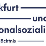 Das Projektlogo das aus dem Projekttitel besteht: Frankfurt und der Nationalsozialismus - eine Gedächtnisplattform